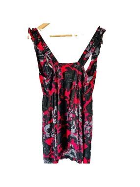 Kimchi Blue. Red Floral Dress US S